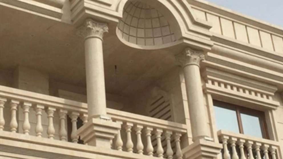 Production of Kazimi round stone columns